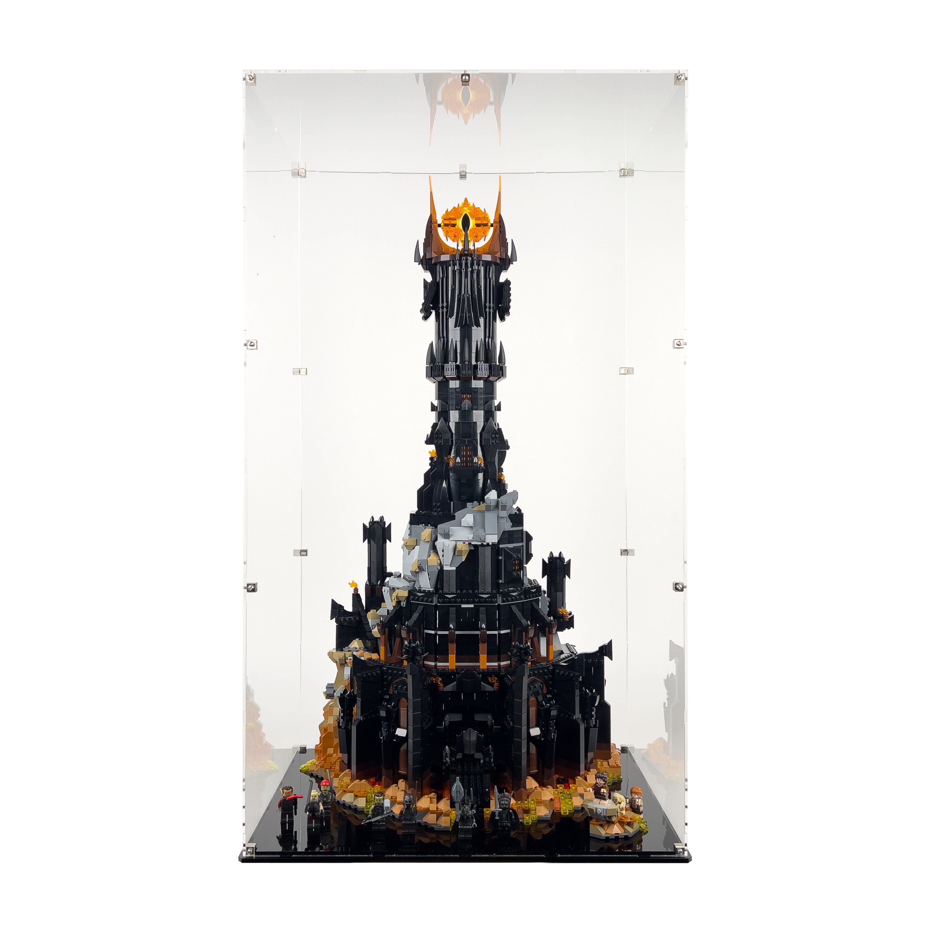 Display Case for LEGO® Icons: Lord of the Rings Barad-dûr (10333) 