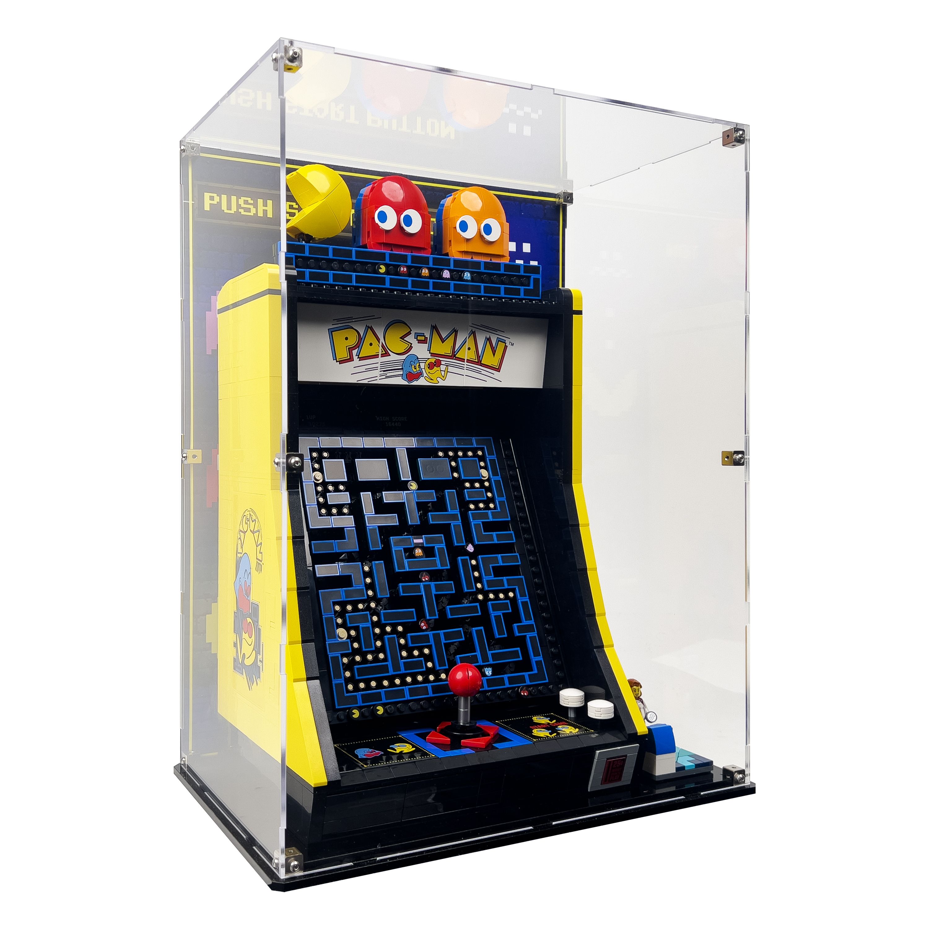 Display Case for LEGO® Icons: Pac-Man Game Console (10323)