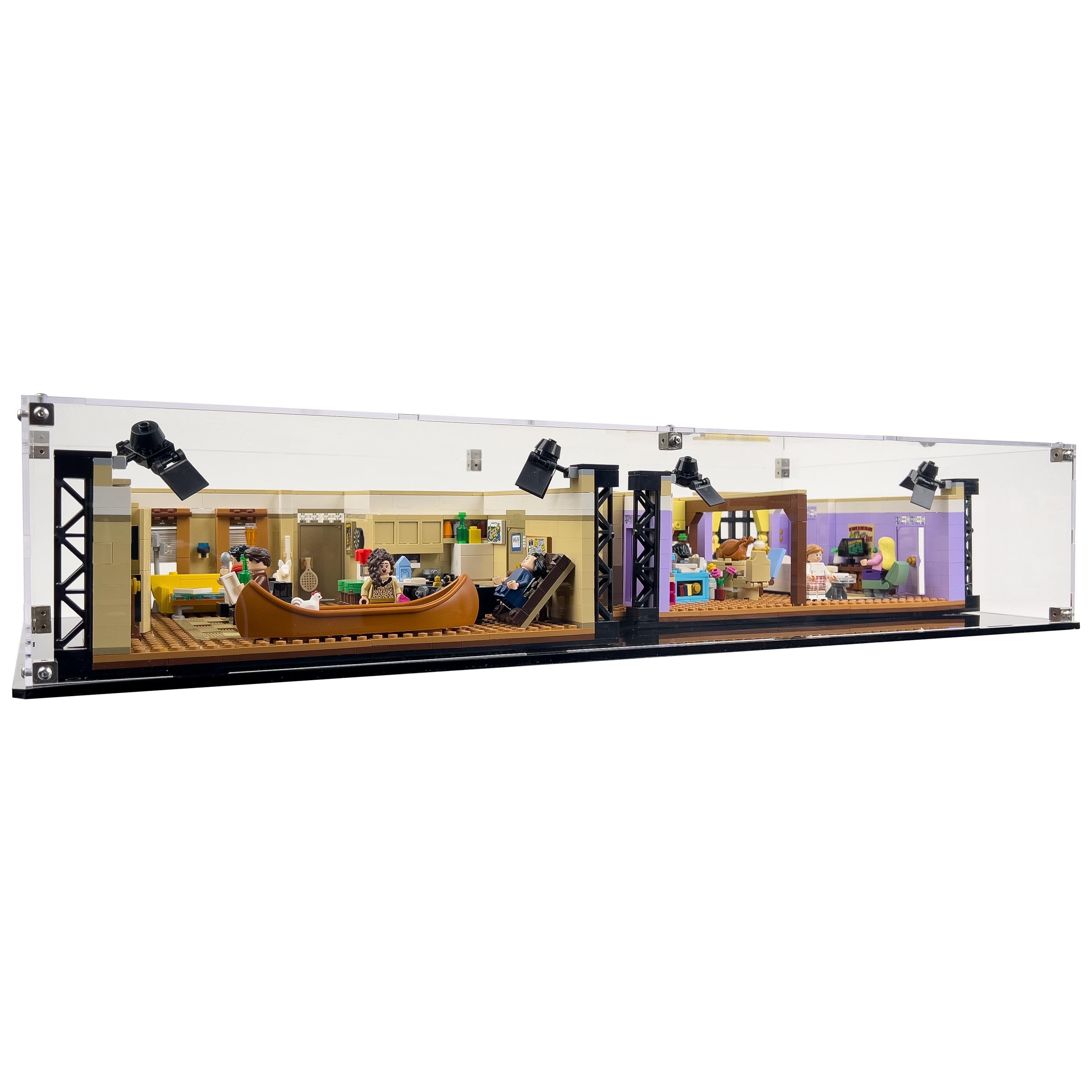 Display Case for LEGO® Icons: Friends Apartments (10292)