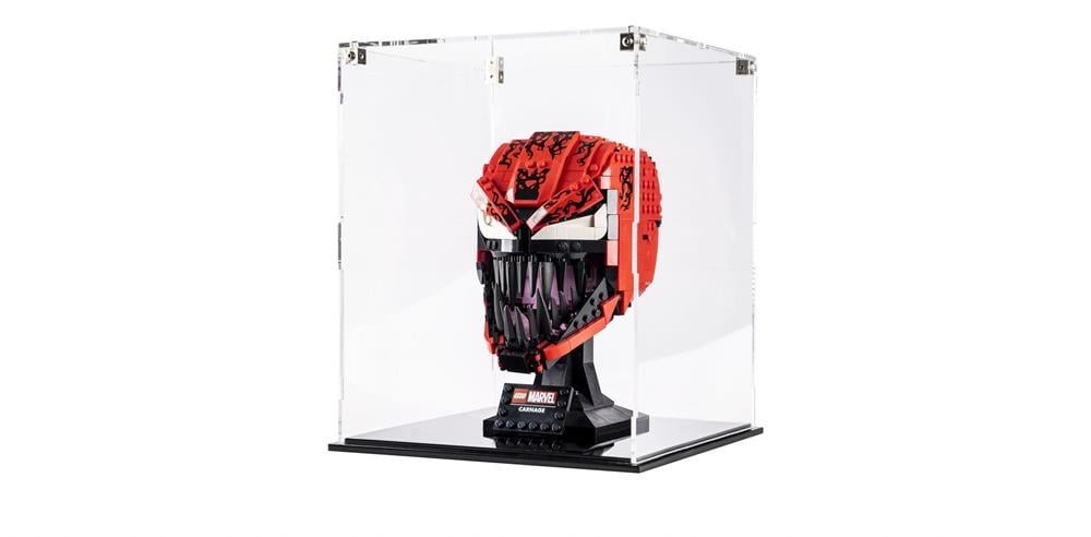 Display Case for LEGO® Marvel: Spider-Man Carnage Helmet (76199)