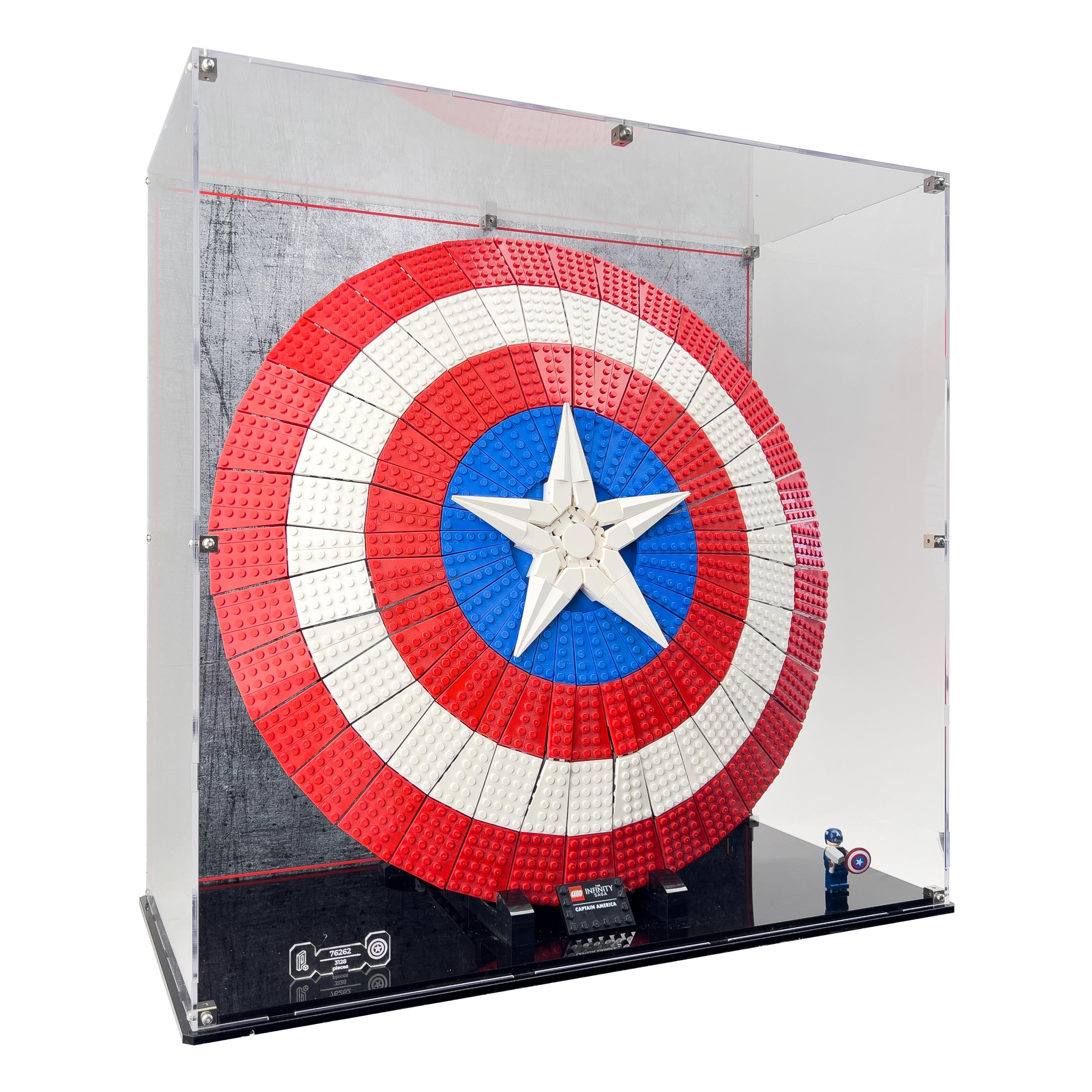 LEGO® Marvel Display Case for Captain America's Shield (76262)