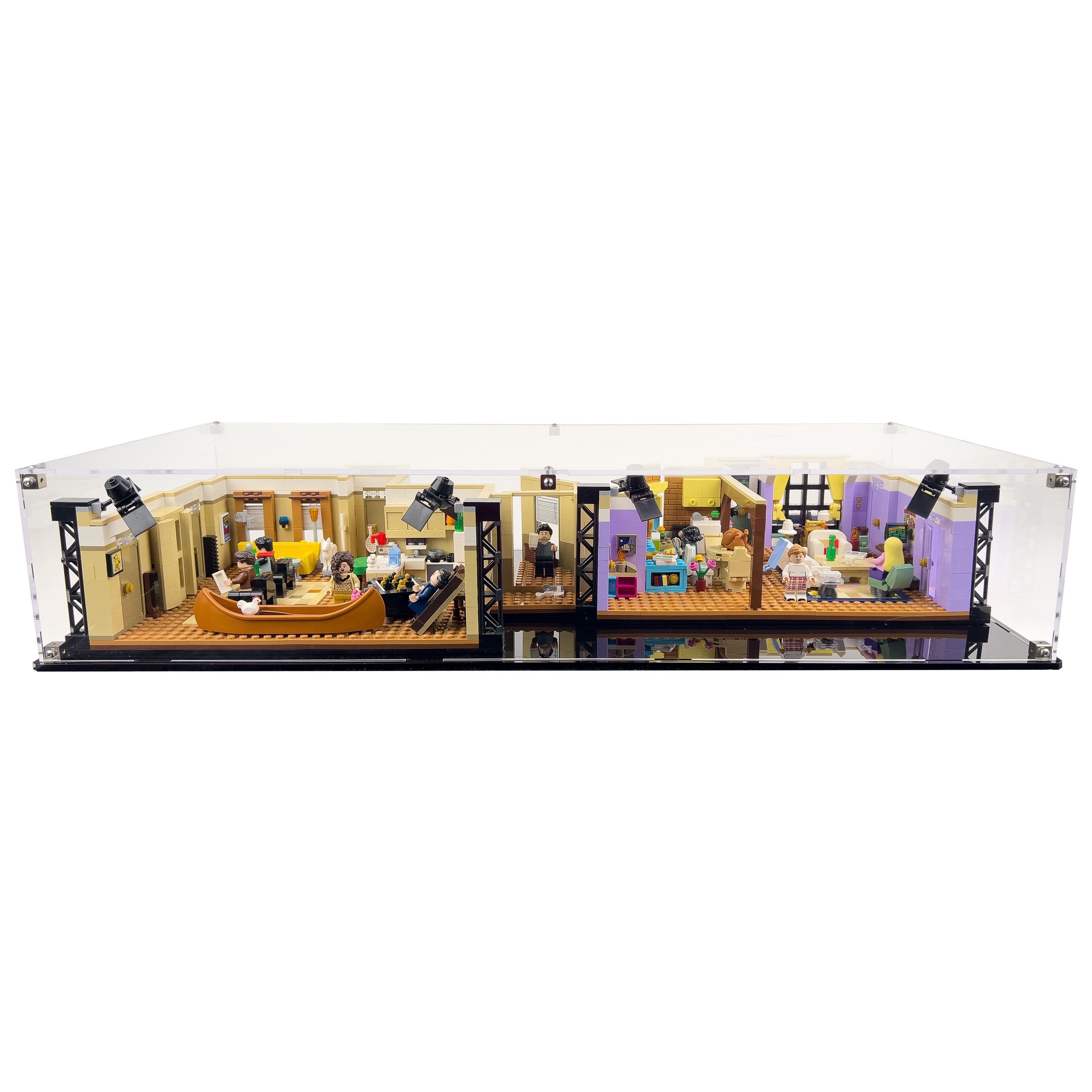 Display Case for LEGO® Icons: Friends Apartments (10292)