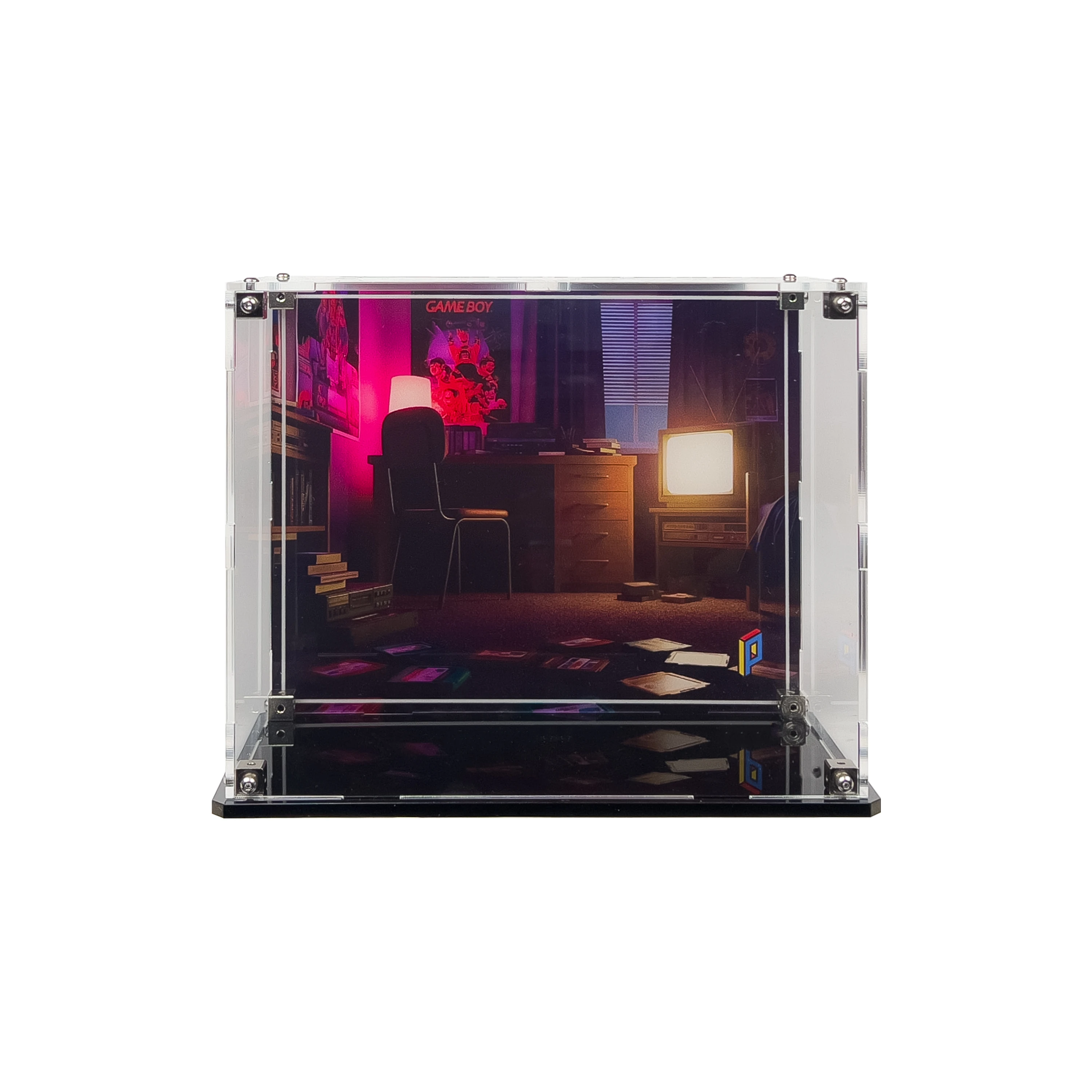 LEGO® Super Mario: Game Boy (72046) için Sergileme Vitrini