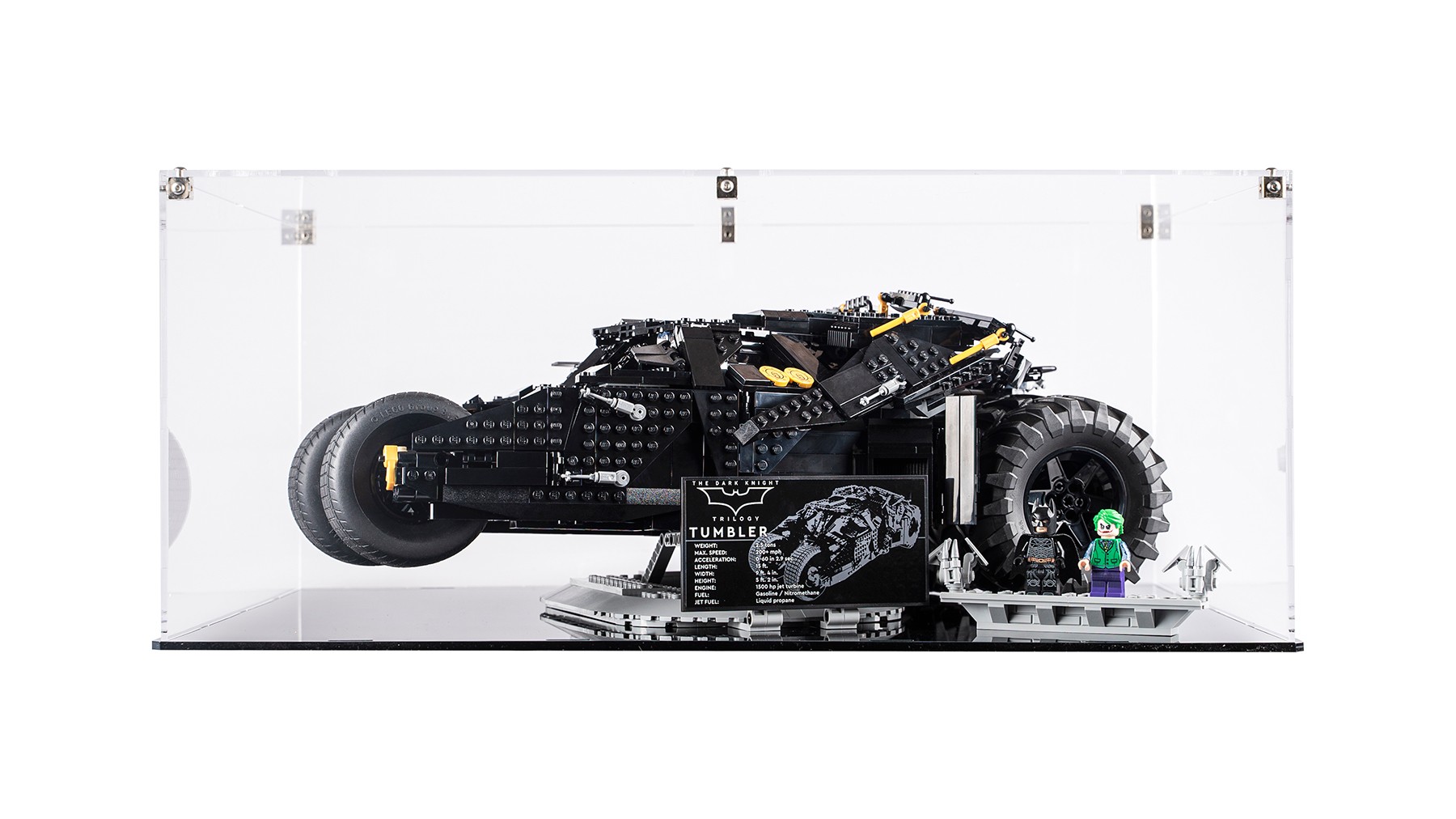 LEGO® DC: Batmobile Tumbler (76240) için Sergileme Vitrini