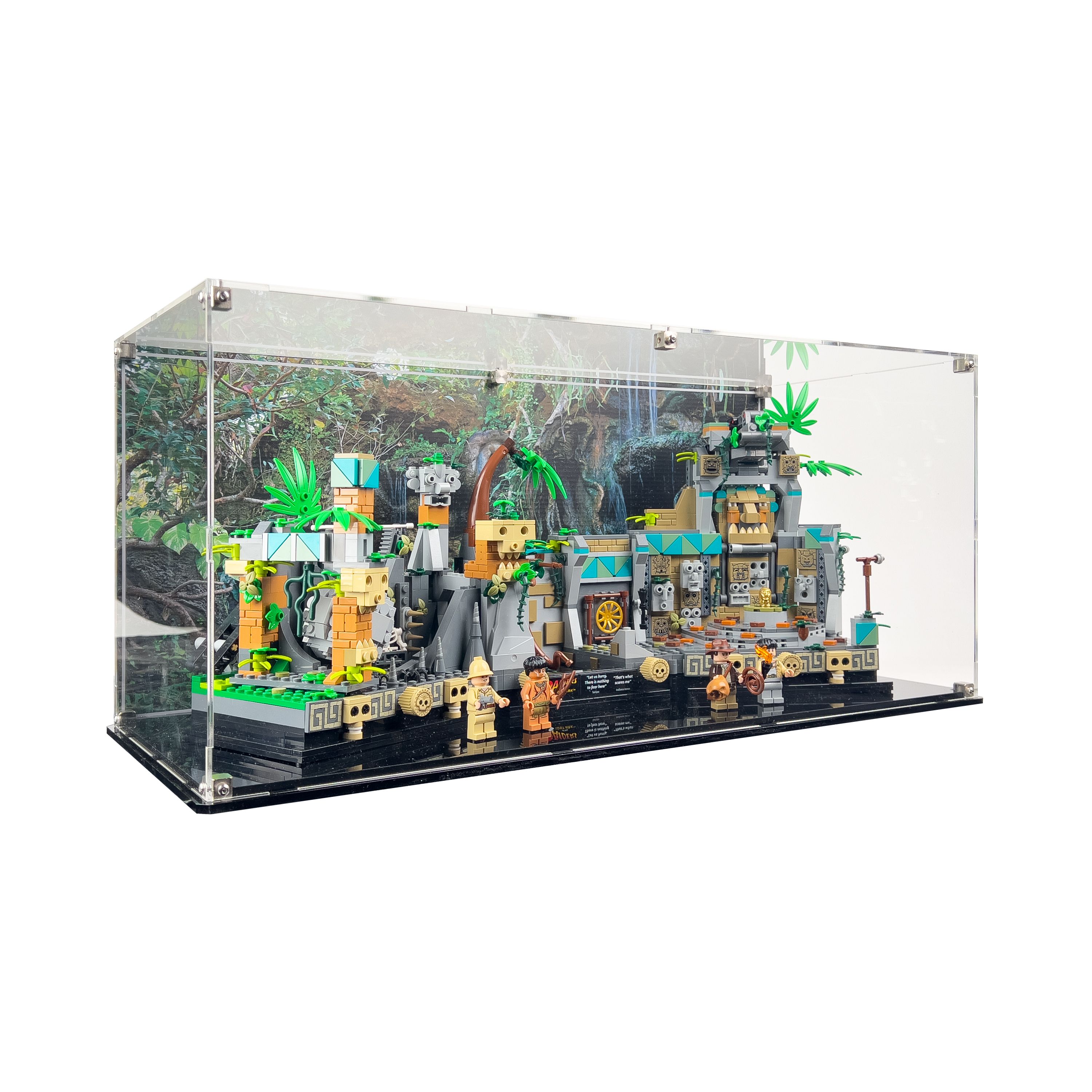 LEGO® Indiana Jones: Altın İdol'ün Tapınağı (77015) için Sergileme Vitrini