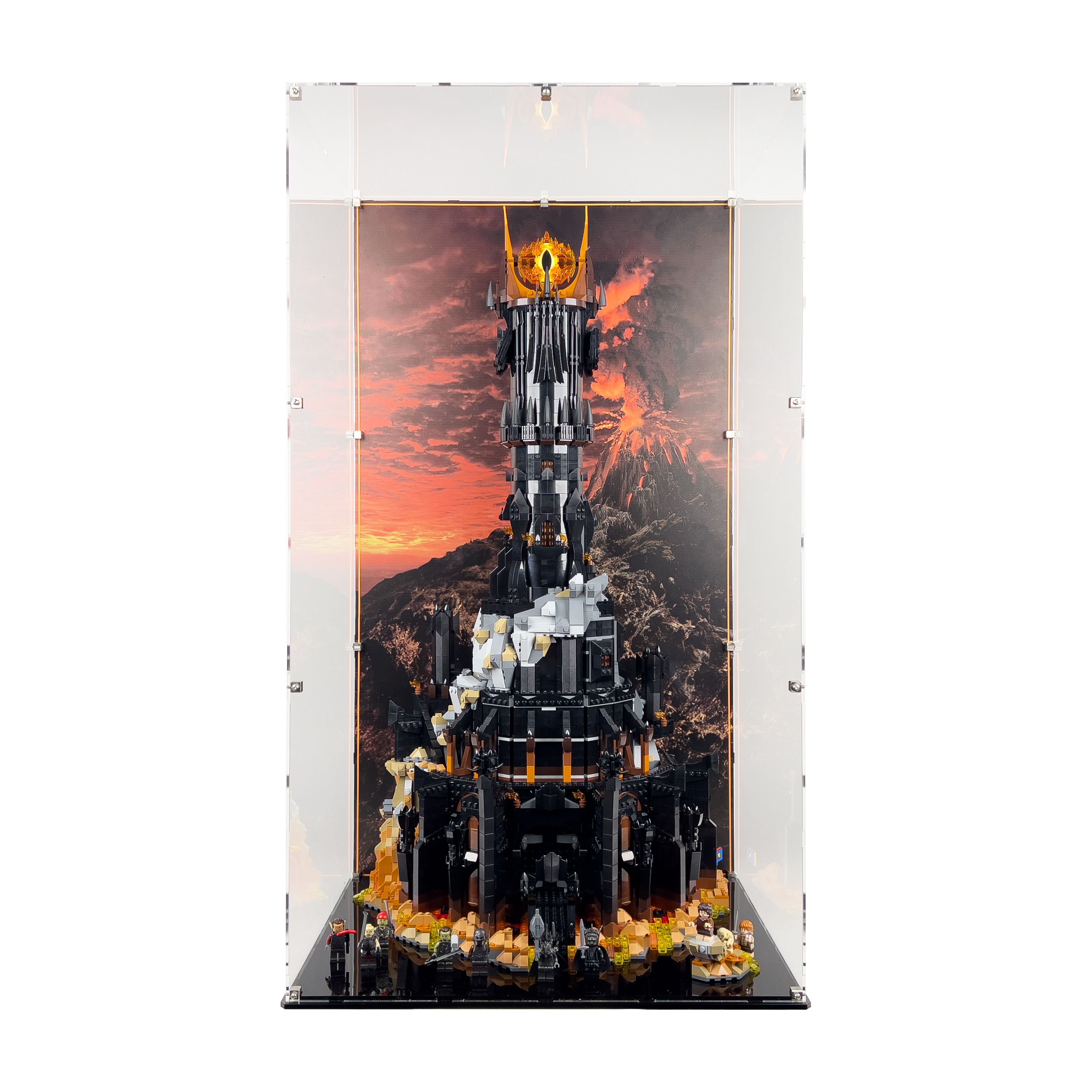 Display Case for LEGO® Icons: Lord of the Rings Barad-dûr (10333) 