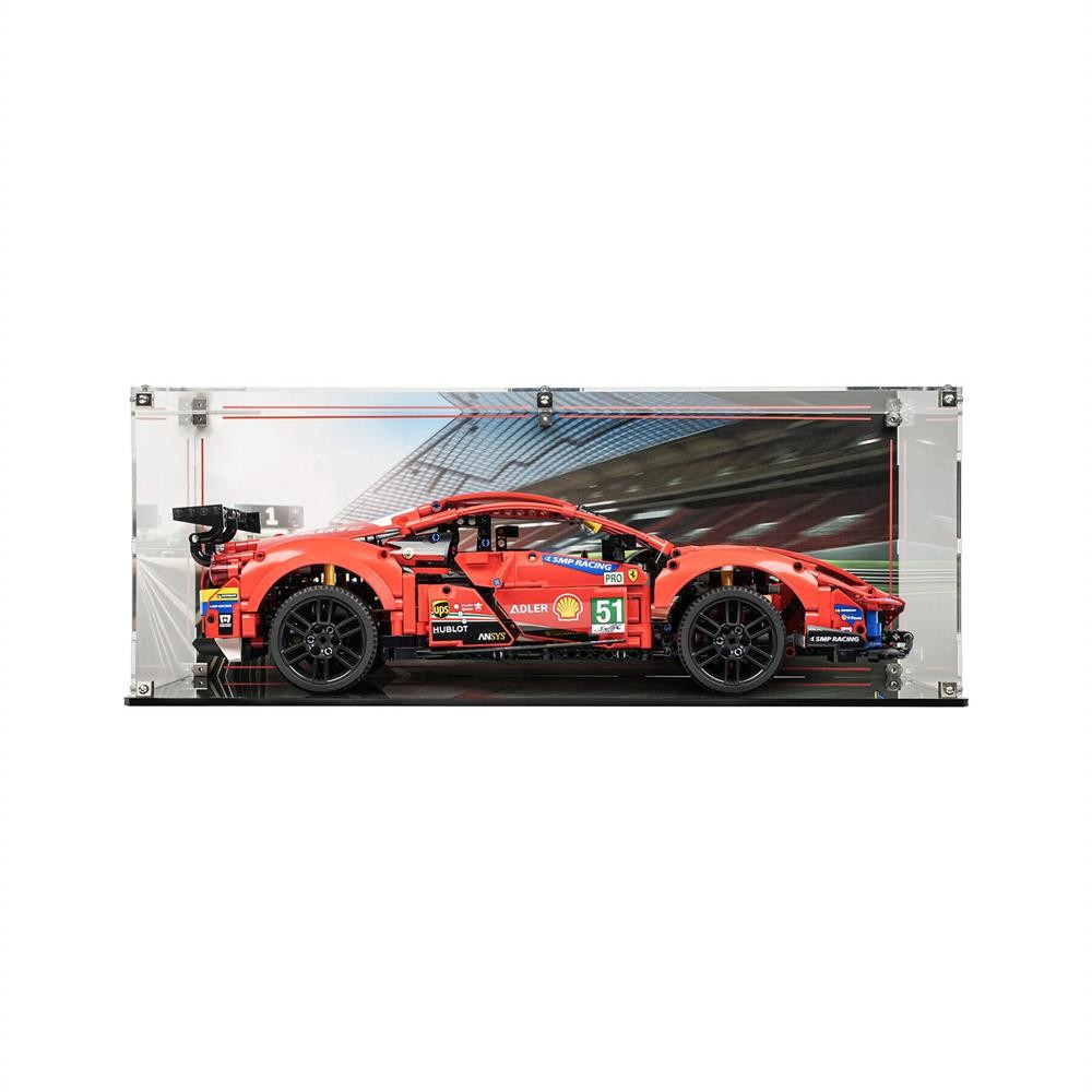 LEGO® Technic: Ferrari 488 GTE (42125) için Sergileme Vitrini