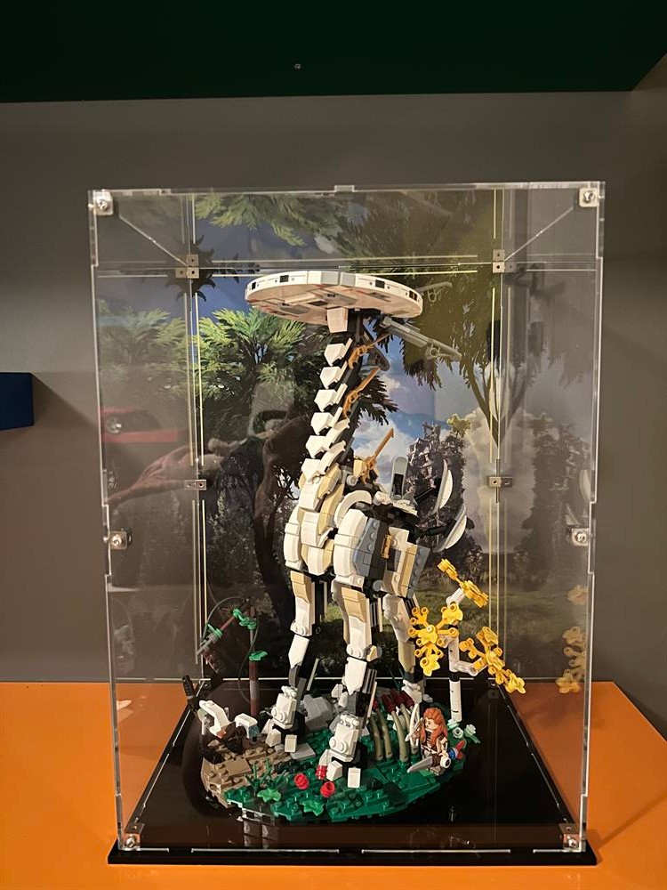 LEGO® Icons Horizon Forbidden West - Uzunboyun (76989) için Sergileme Vitrini