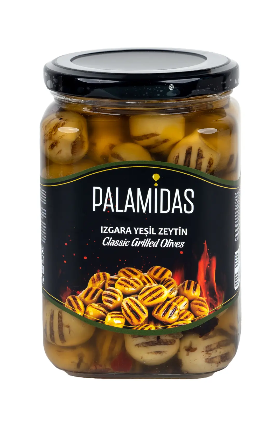 Izgara Yeşil Zeytin 995 gr Cam Kavanoz | Palamidas