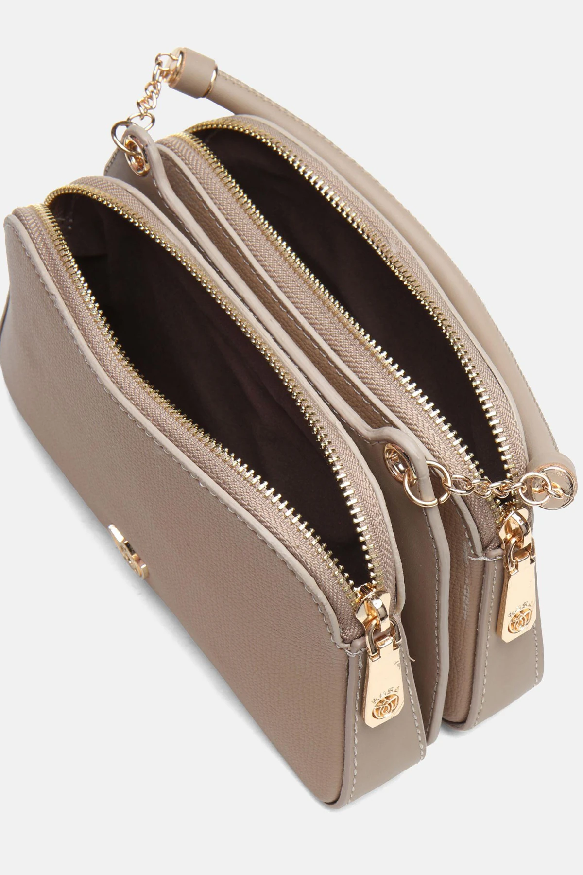 Zincir Detaylı Vegan Deri Fiamma İkiz Çanta