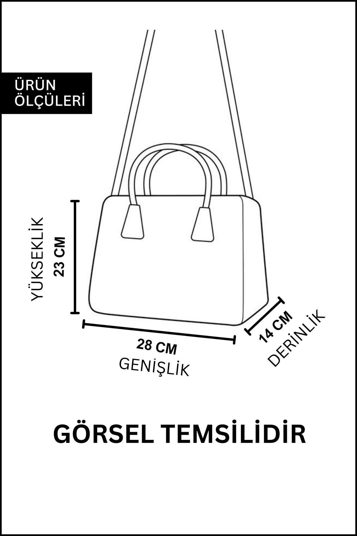 Kadın Omuz Çantası Vegan Deri Üç Geniş Bölmeli Estel Günlük Çanta - Крем