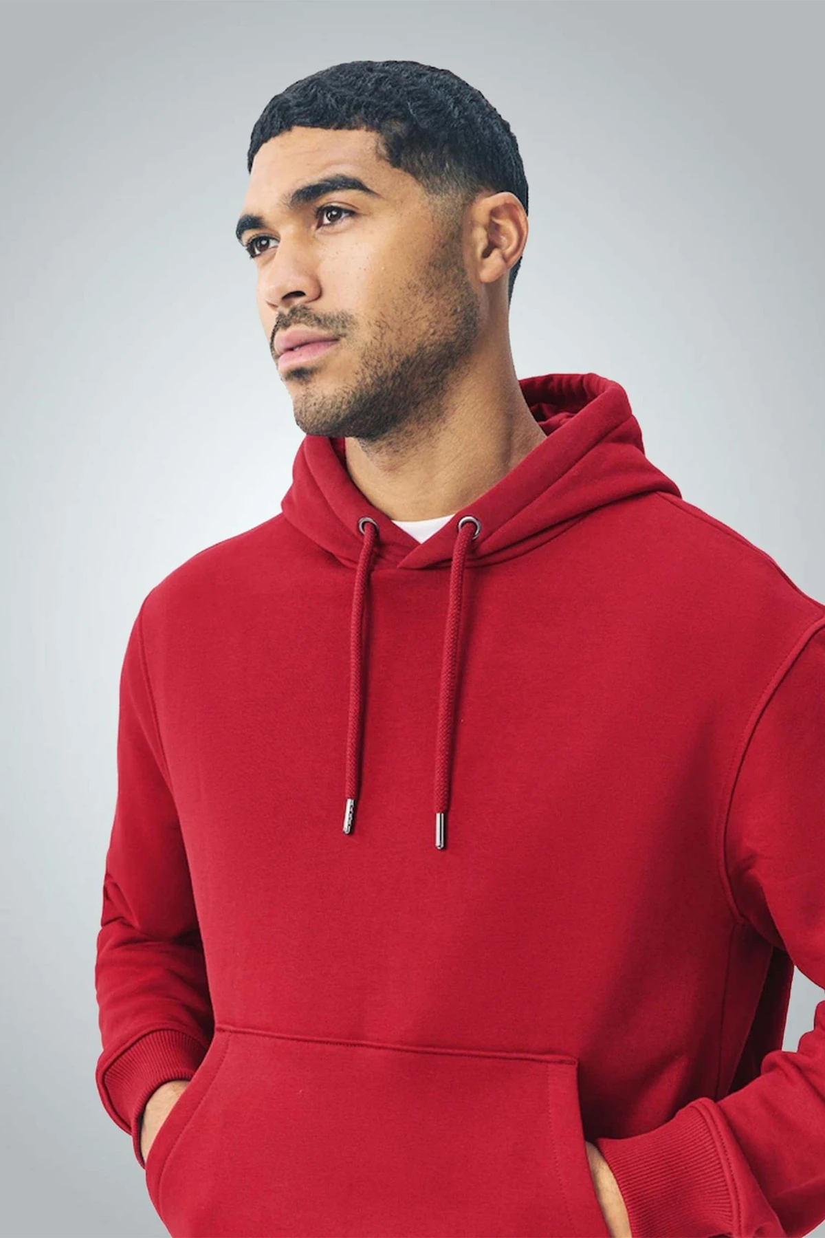 3 İplik Kapüşonlu Erkek Sweatshirt