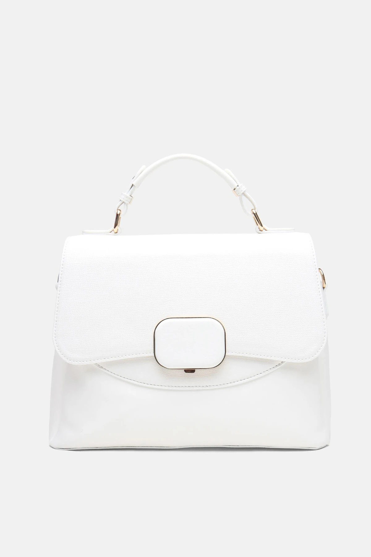 Suni Deri Kassiya Kadın El ve Omuz Çantası