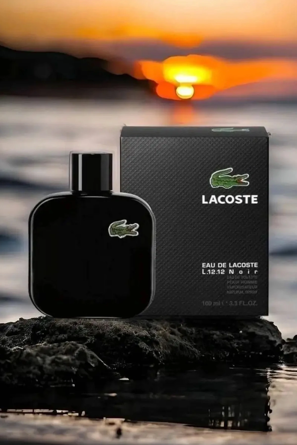 Lacoste L.12.12 Noir EDT 100 ml Erkek Parfüm