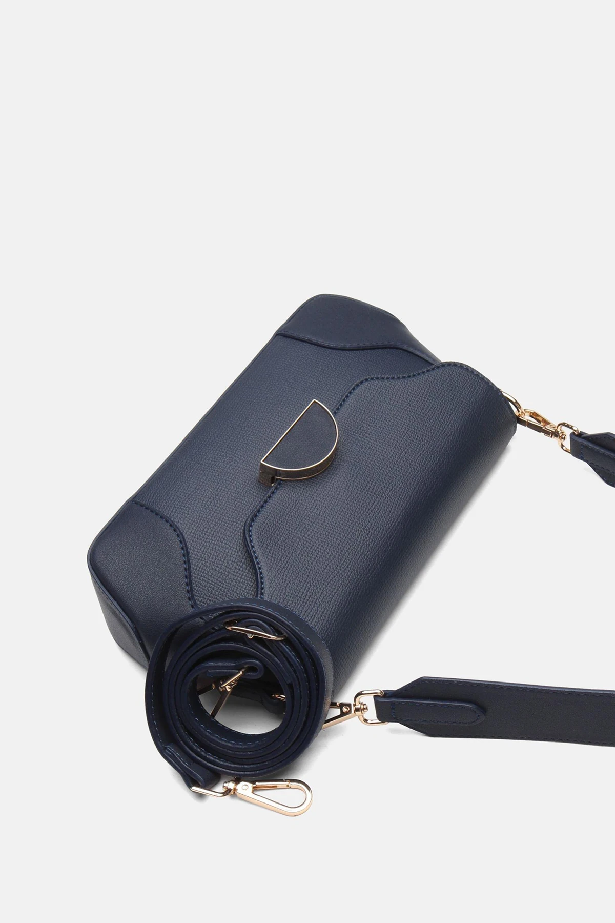 Günlük Kullanım Sienna Kadın Omuz Çantası - Lacivert