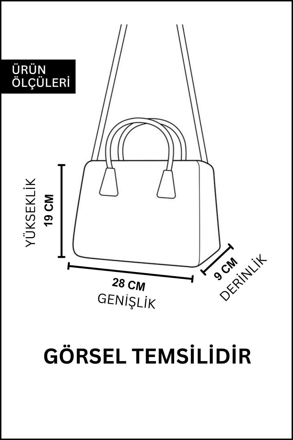 Vegan Deri Fermuarlı Dries Kadın Kol Omuz Çantası