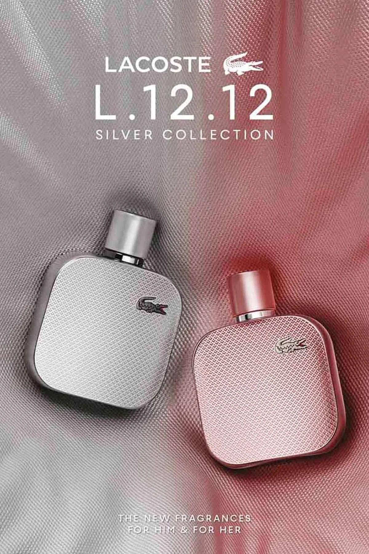 Lacoste L.12.12 Silver Rose EDP 100 ml Kadın Parfüm