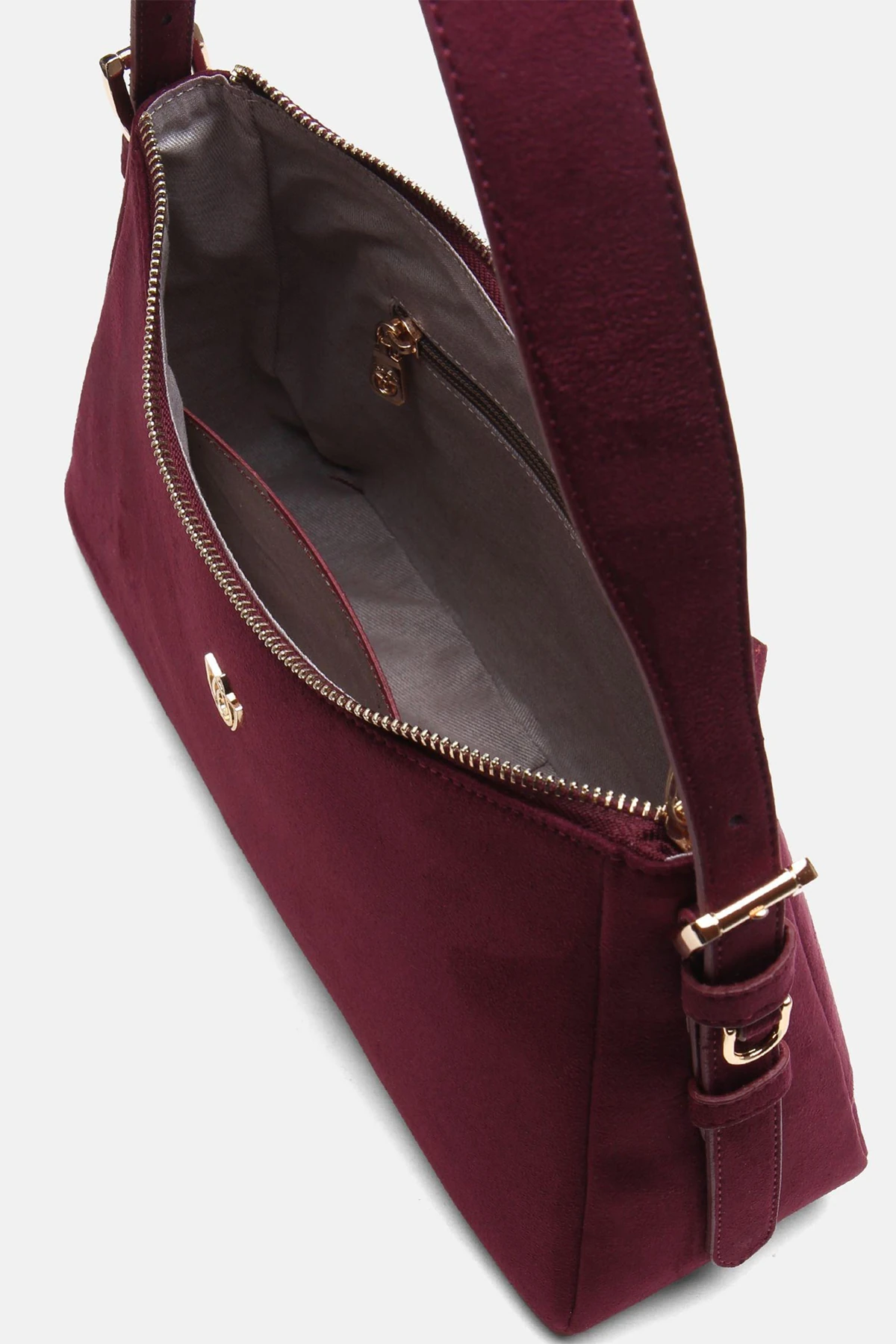 Süet Sueva Kadın El ve Omuz Çantası