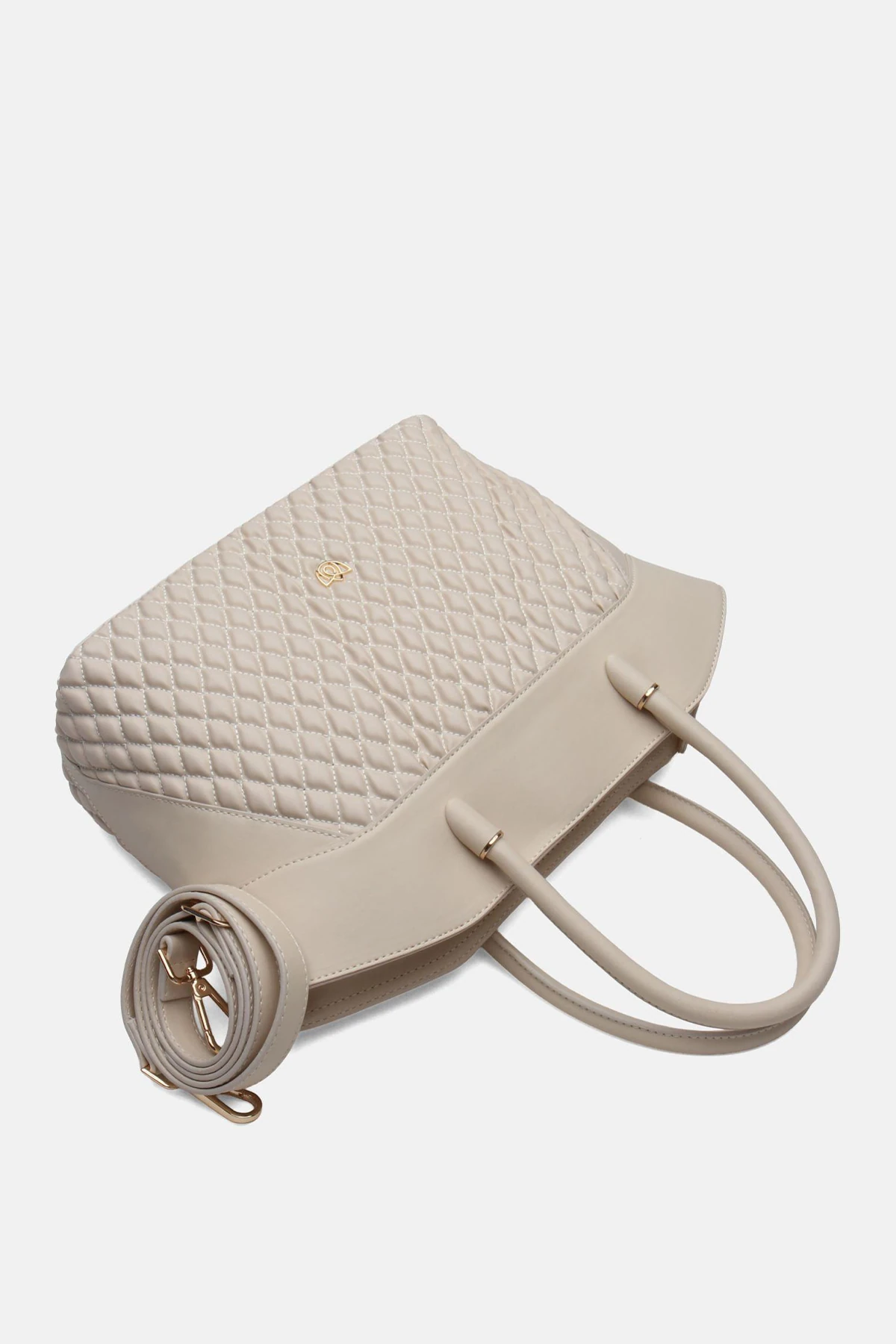 Yeni Sezon Lyselle El ve Omuz Kadın Çantası - Krem