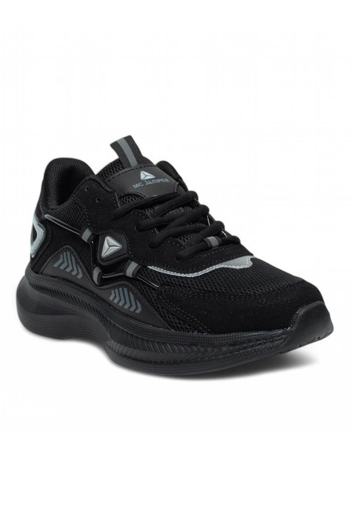 Anorak Kadın Sneaker Günlük Yürüyüş Spor Ayakkabı - Siyah