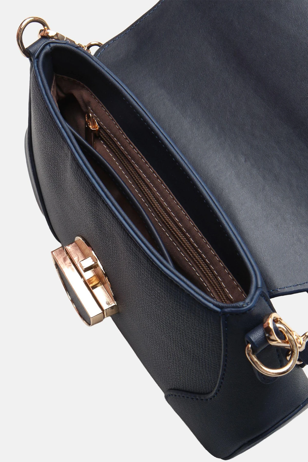 Günlük Kullanım Sienna Kadın Omuz Çantası - Lacivert