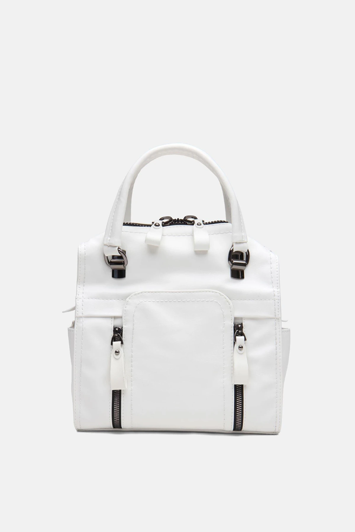 Suni Deri Wendin Kadın El Omuz ve Sırt Çantası