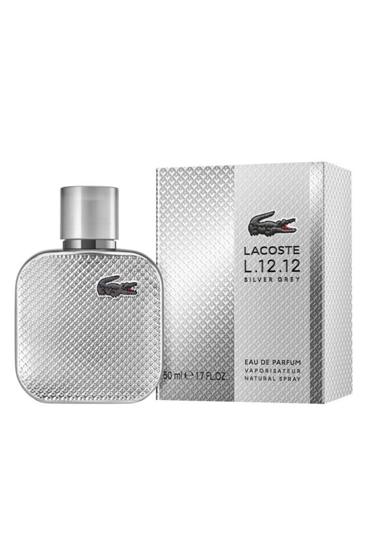 Lacoste L.12.12 Silver Grey EDP Erkek Parfüm - 50 ml
