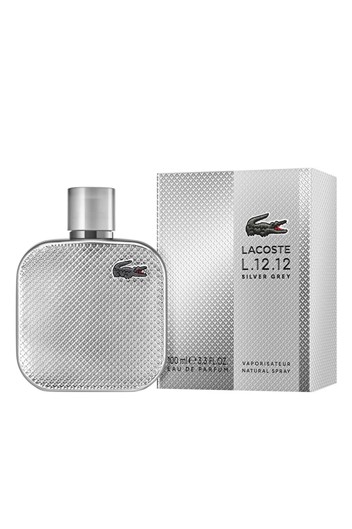 Lacoste L.12.12 Silver Grey EDP Erkek Parfüm - 100 ml