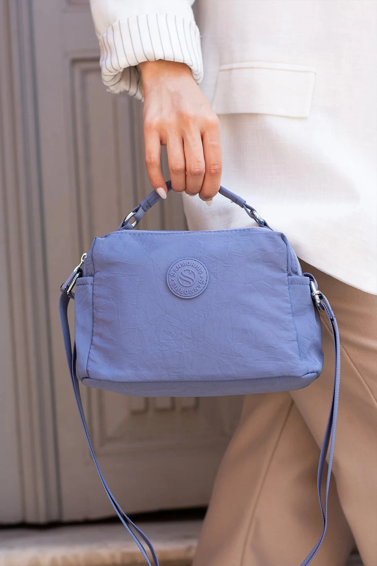 Ayarlanabilir Çapraz Askılı Küçük Boy El ve Omuz Çantası