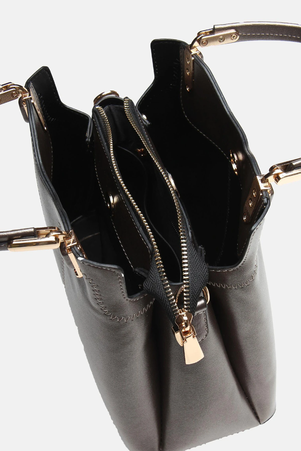 Nakış İşlemeli Valia Kadın El Çantası - Platin