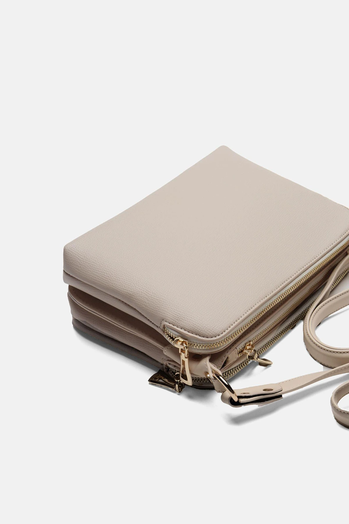 Ayarlanabilir Askılı Vil Kadın El ve Omuz Çantası - Krem