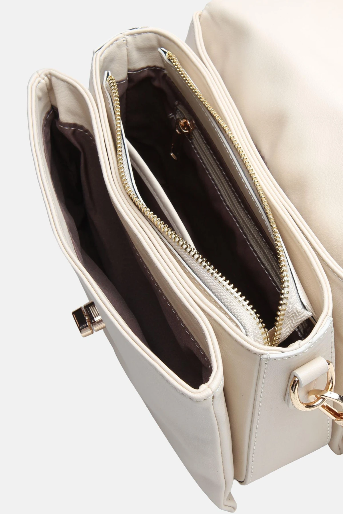 Yeni Sezon Vexa Kadın Omuz Çantası - Krem