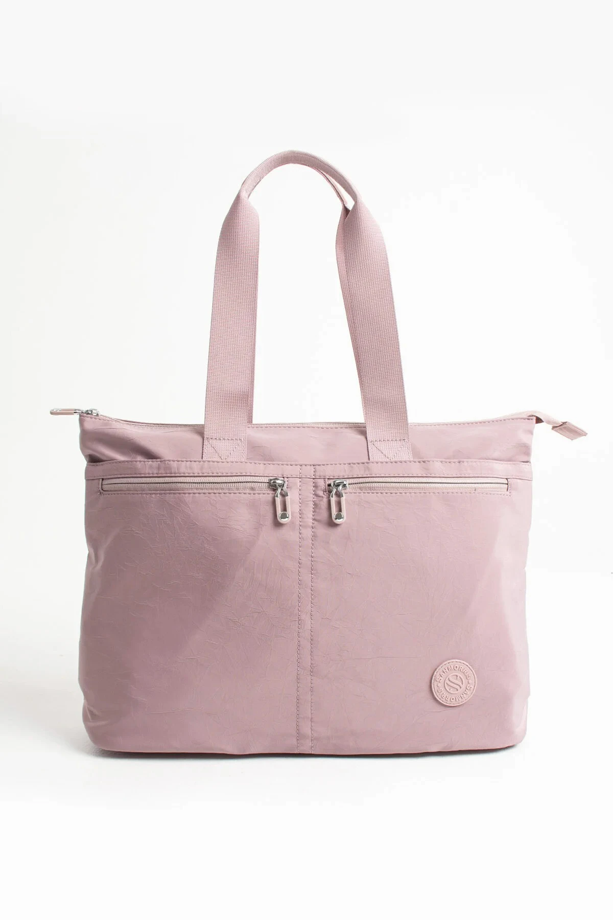 6 Gözlü Kullanışlı Paraşüt Kumaş Büyük Boy El ve Omuz Çantası