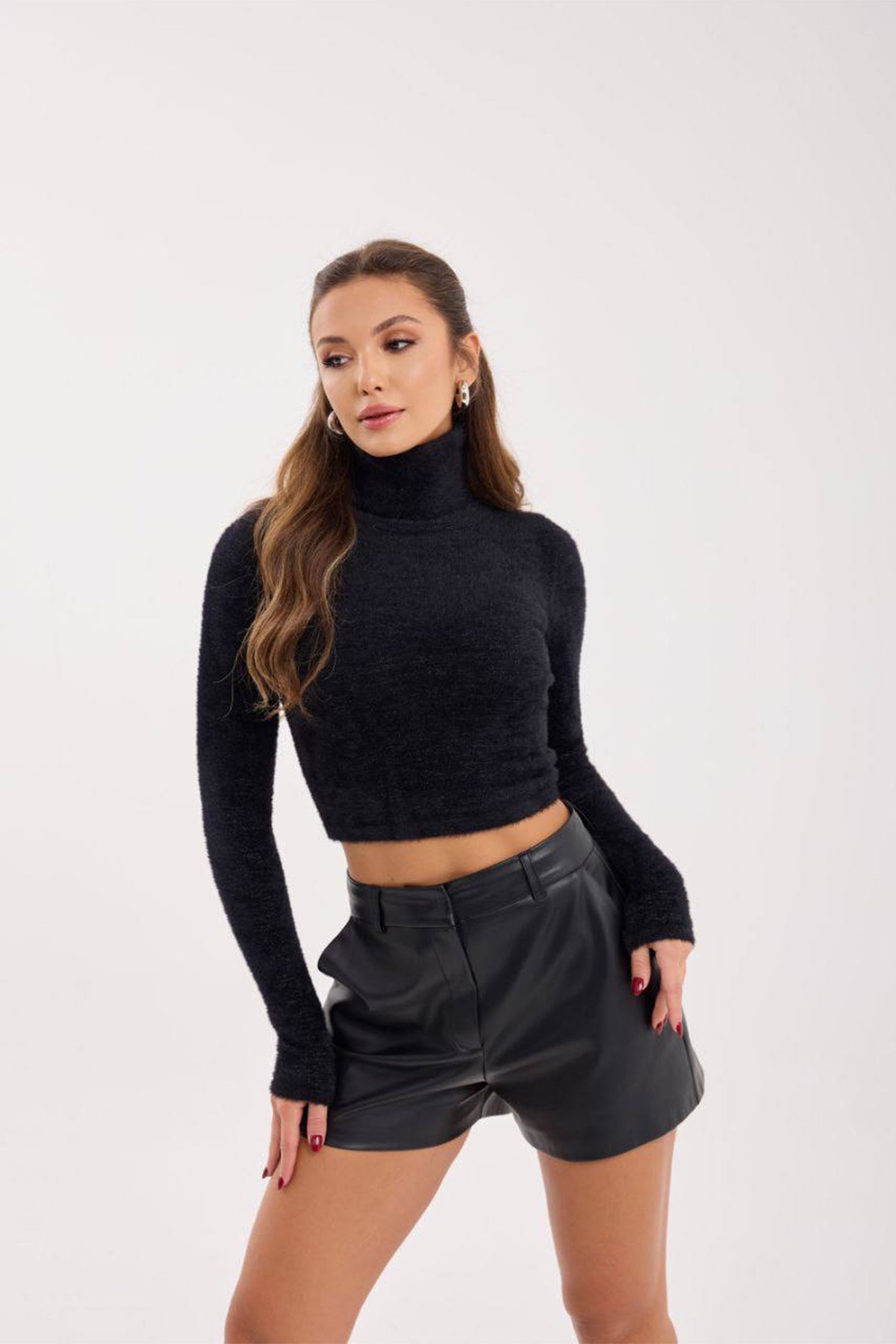 Yumuşak Dokulu Balıkçı Model Triko Kazak