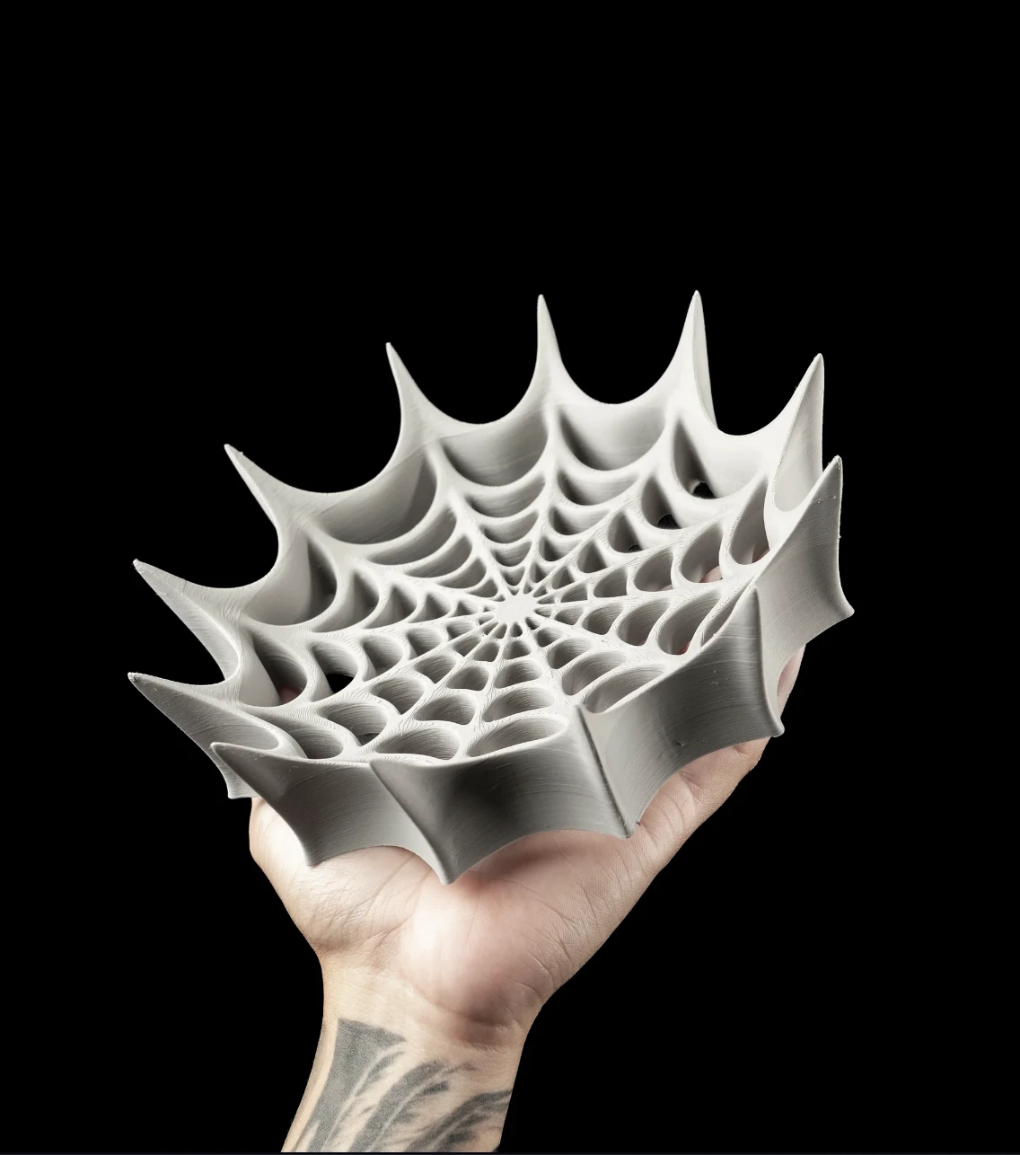 Spider Web Tray – Dekoratif Tepsi