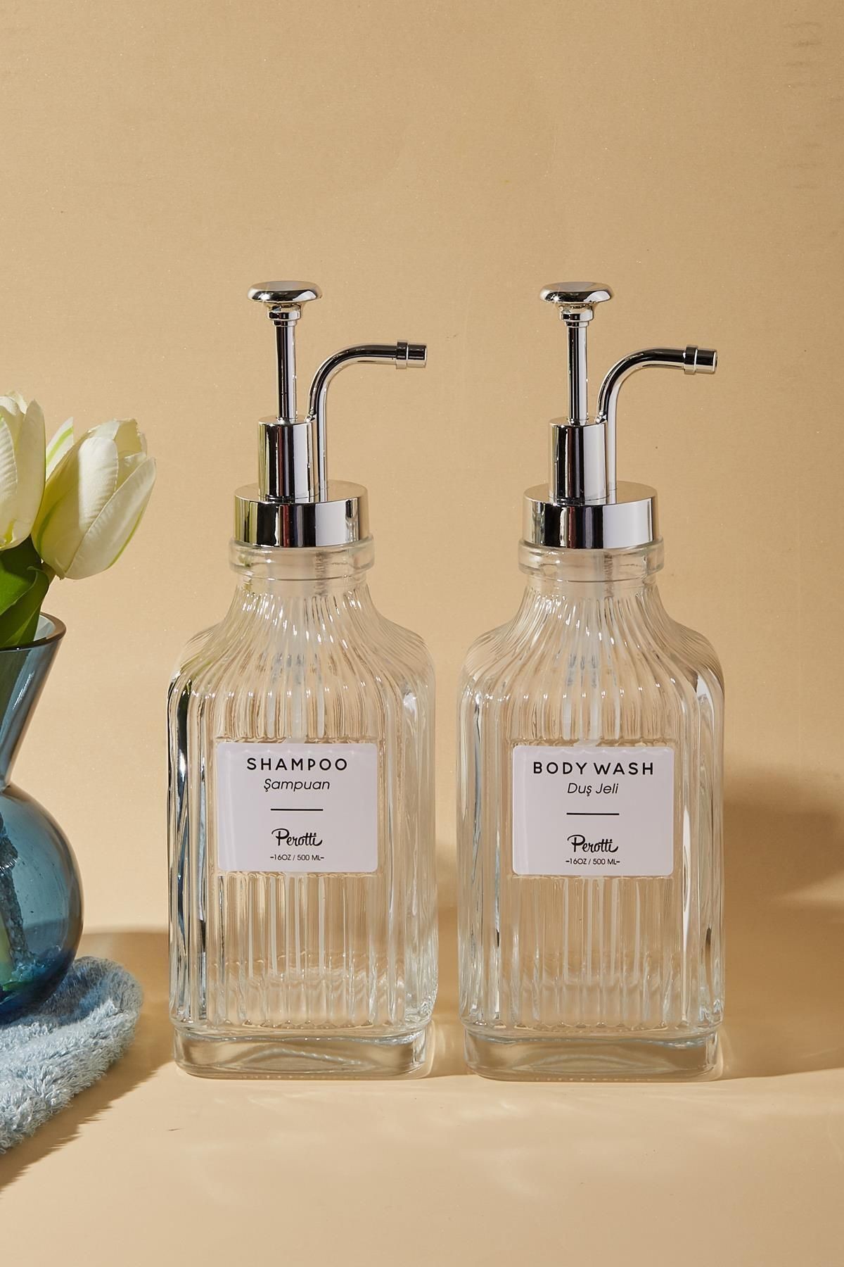 Pedro Silver 2'li 500 ml Sıvı Sabunluk