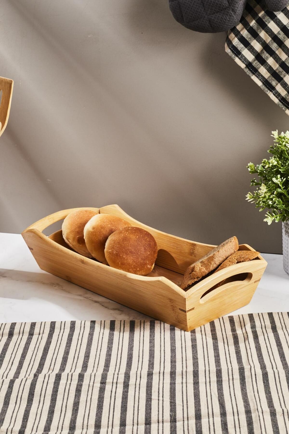 Bamboo Küçük Ekmeklik 36*16*8Cm