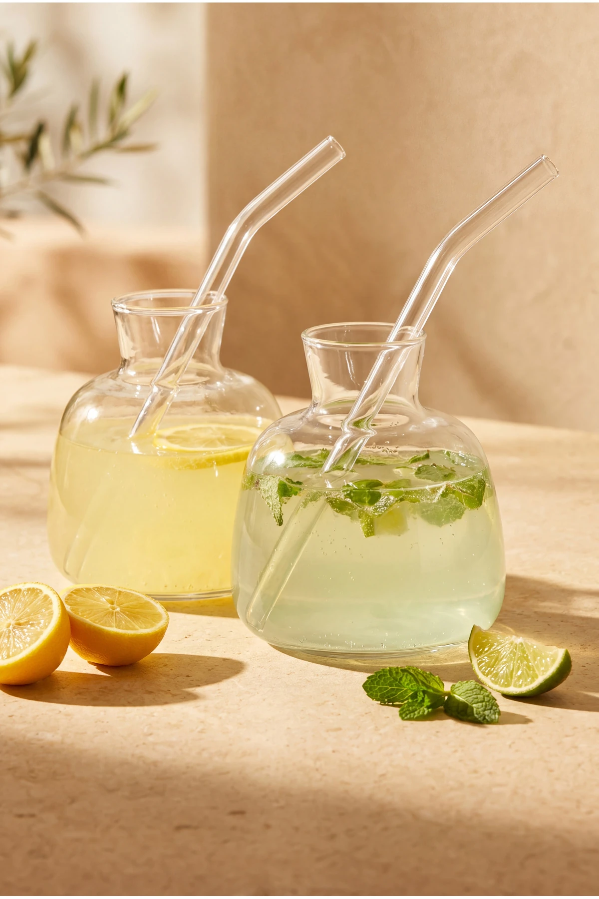 Coty 2'li Pipetli Kokteyl Bardak Seti