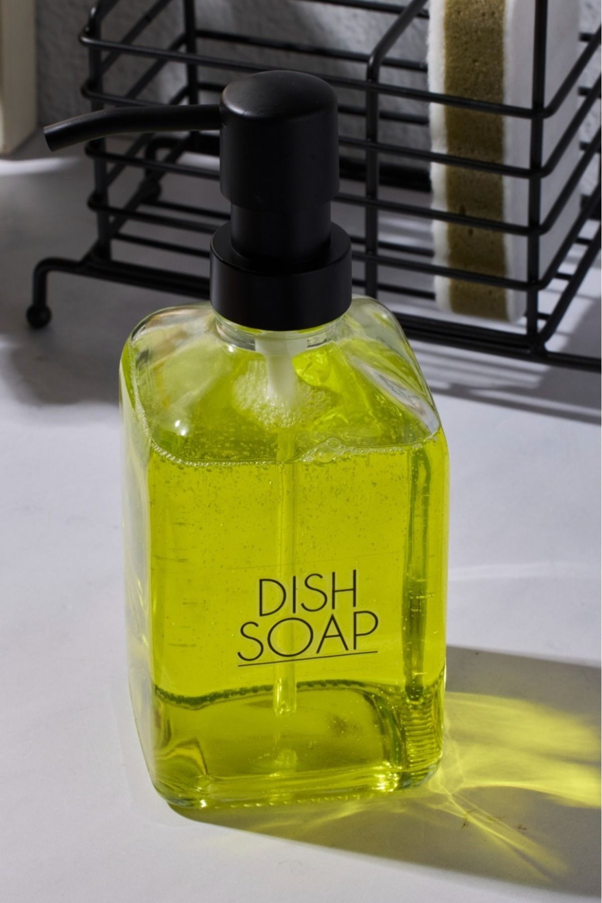 Soapy Metal Standlı Tekli Sıvı Sabunluk 2 Adet Sticker Hediyeli 2 Adet Sticker Hediyeli