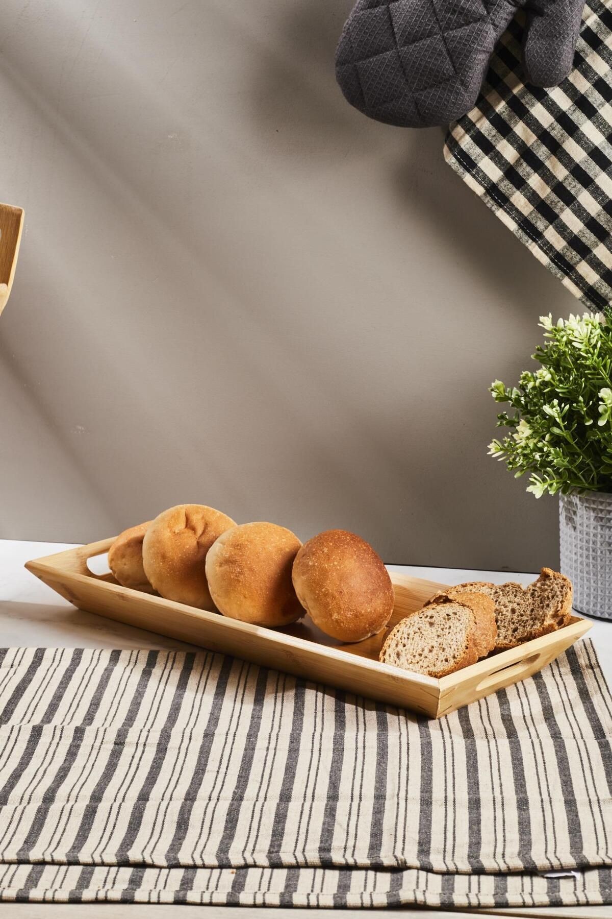 Bamboo Orta Ekmeklik 40*16*4Cm