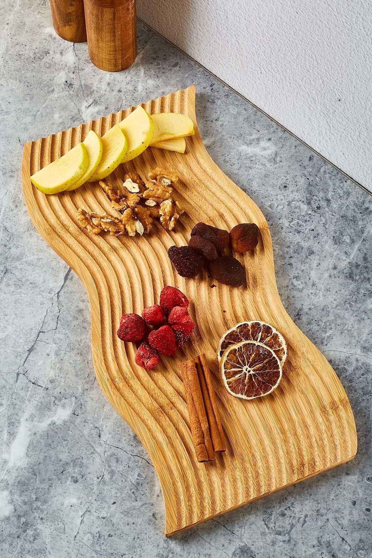 Lena Bambu Sunum Tahtası 40*20 cm