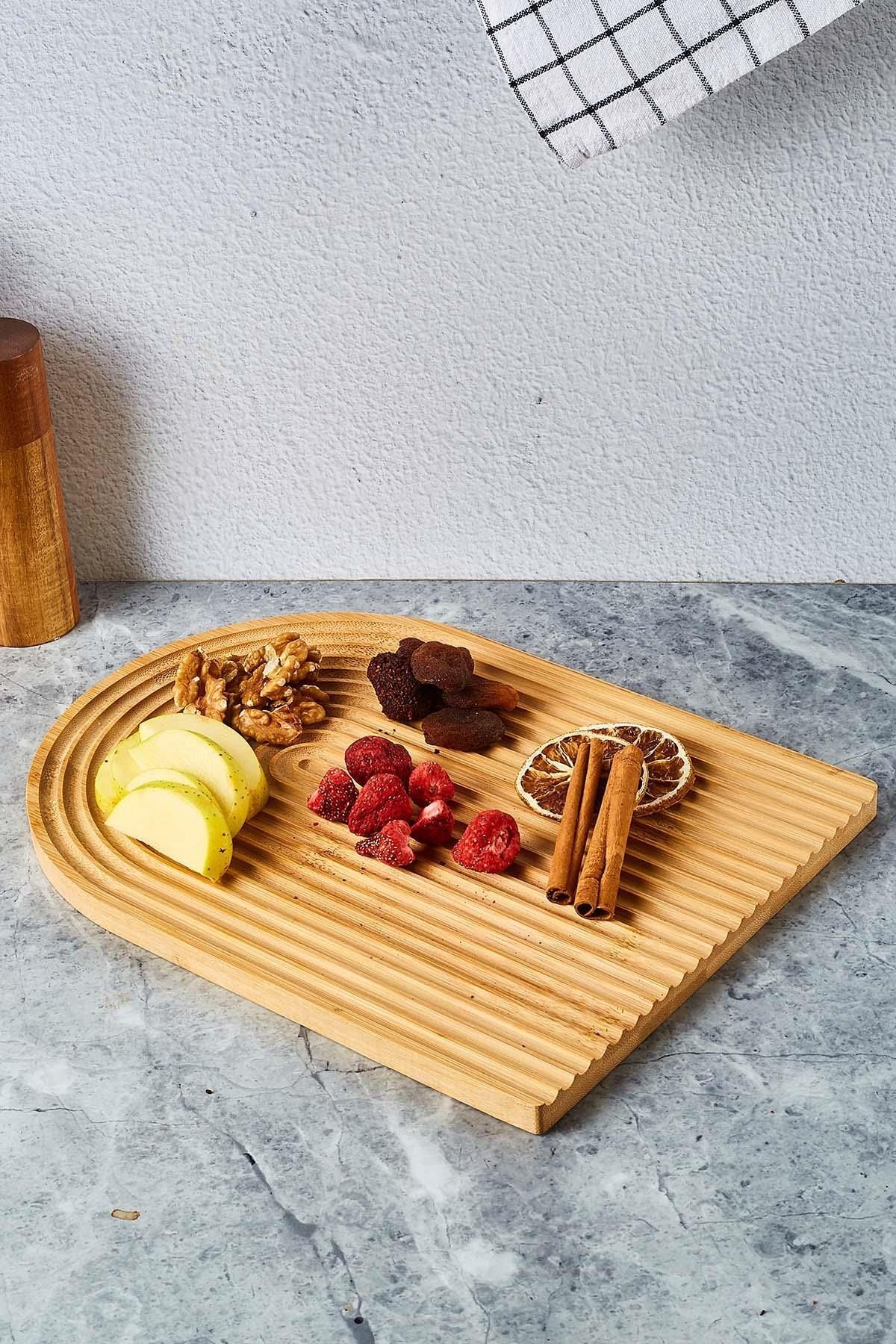 Lena Bambu Sunum Tahtası 33*24 cm