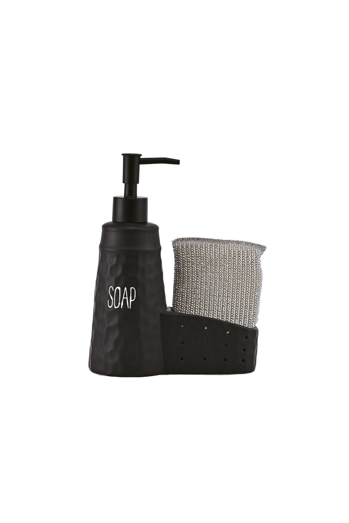 Sapone Black Süngerlikli Sabunluk