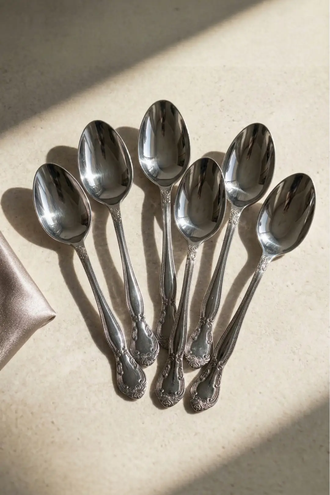 【値下げ交渉OK】King & Prince 6点セット Royal 6'lı Paslanmaz Çelik Yemek Kaşığı Seti