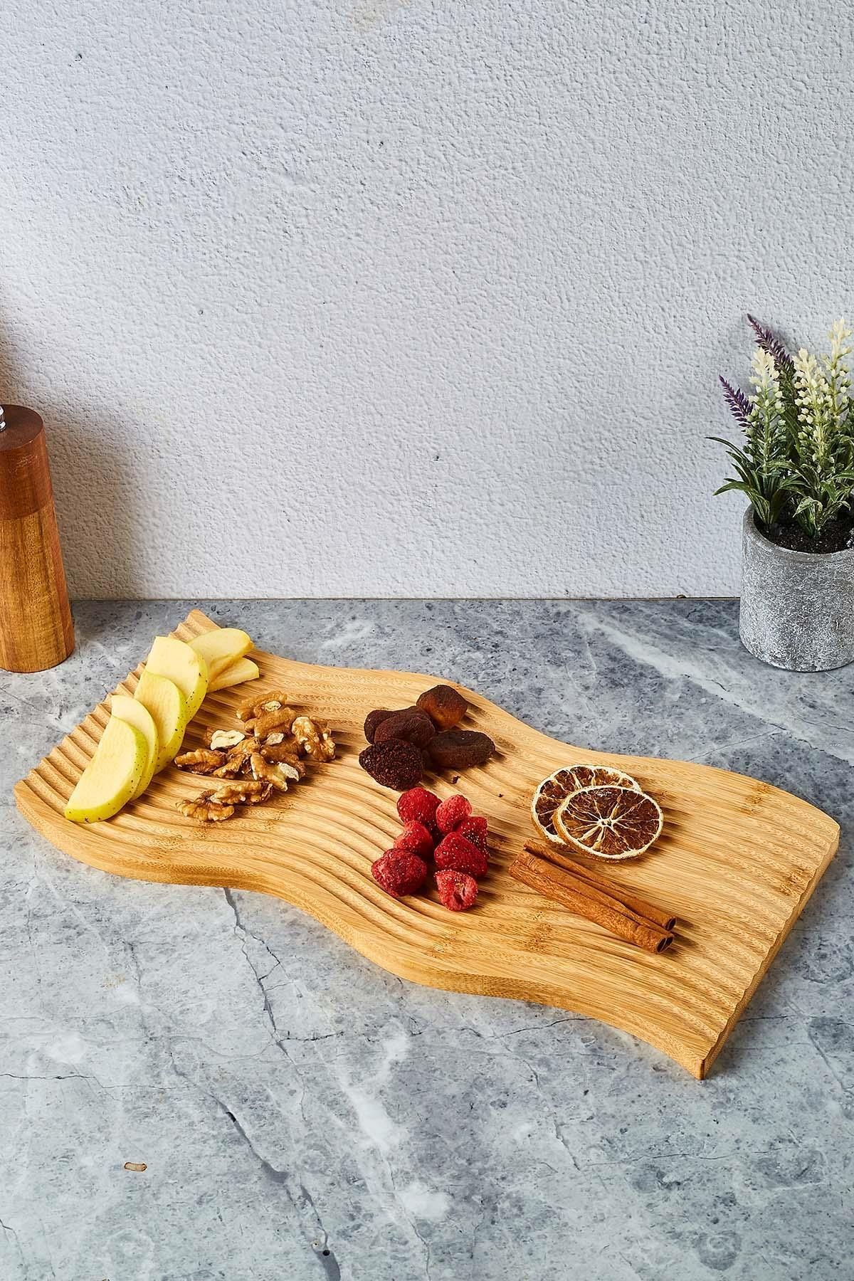 Lena Bambu Sunum Tahtası 40*20 cm