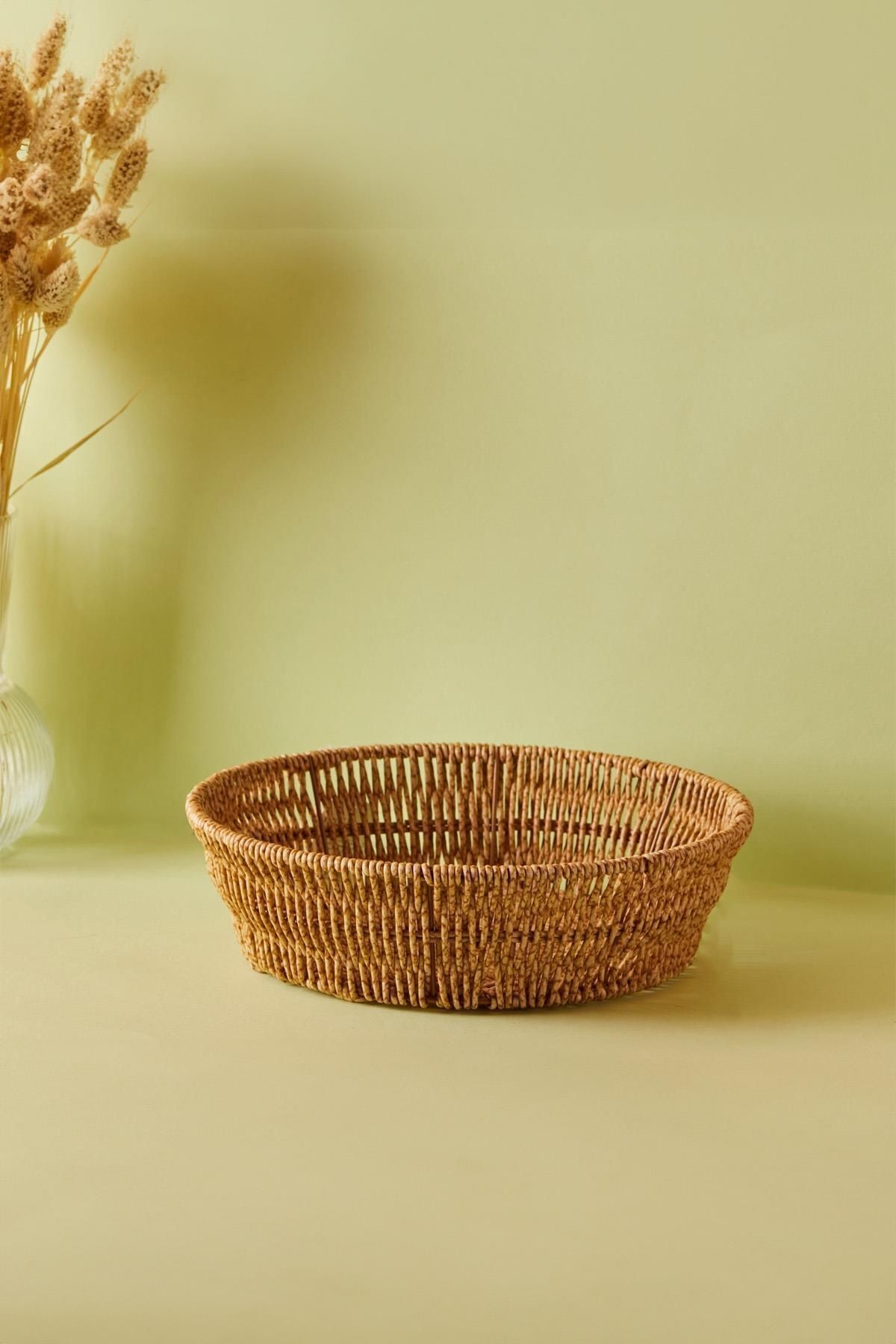 Picnic Hasır Ekmek Sepeti