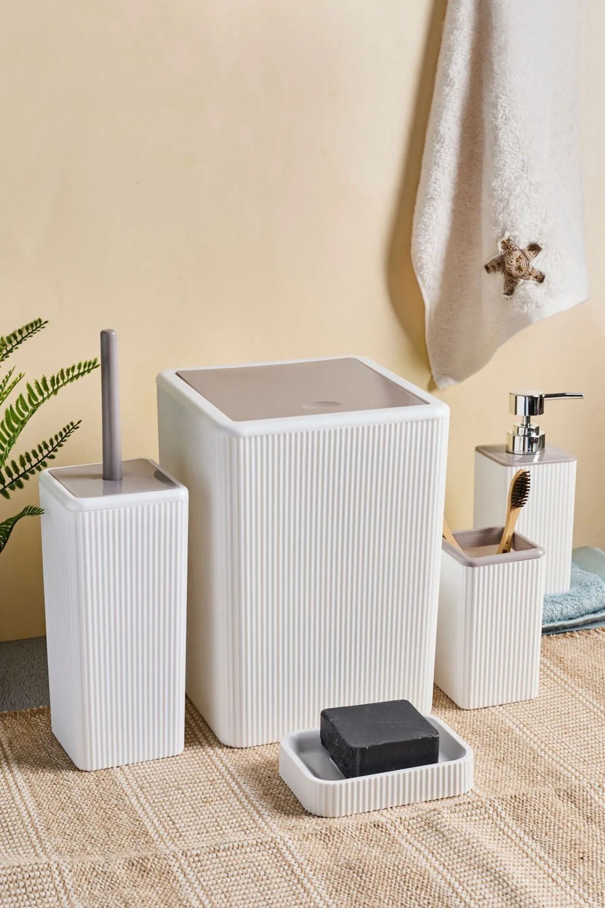 Palermo 5'li Kare Banyo Seti