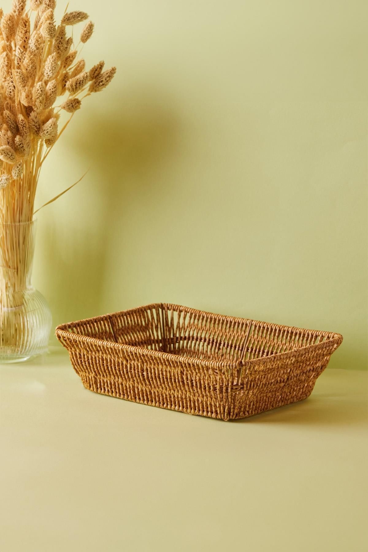 Picnic Hasır Ekmek Sepeti