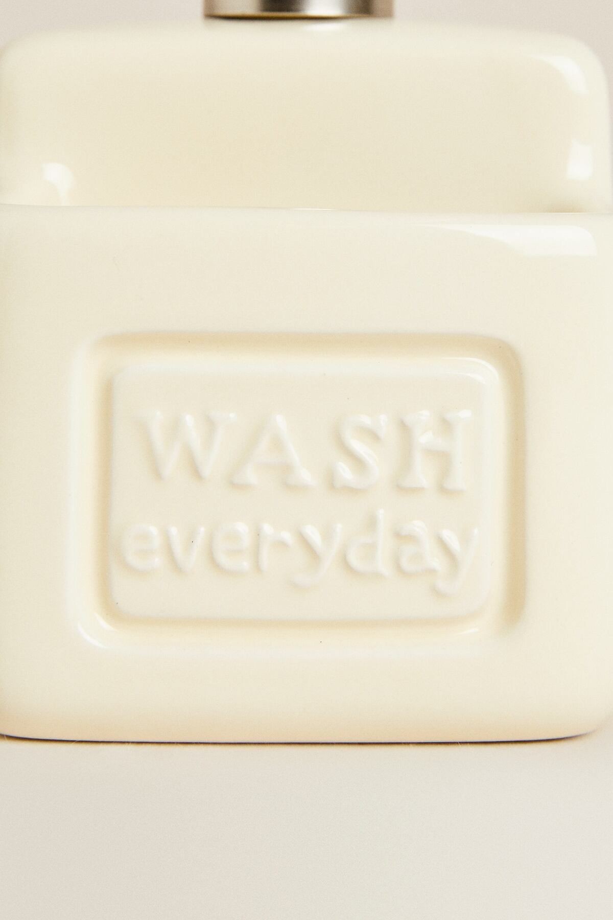 Ashton Beige Porselen Sıvı Sabunluk 500 ml