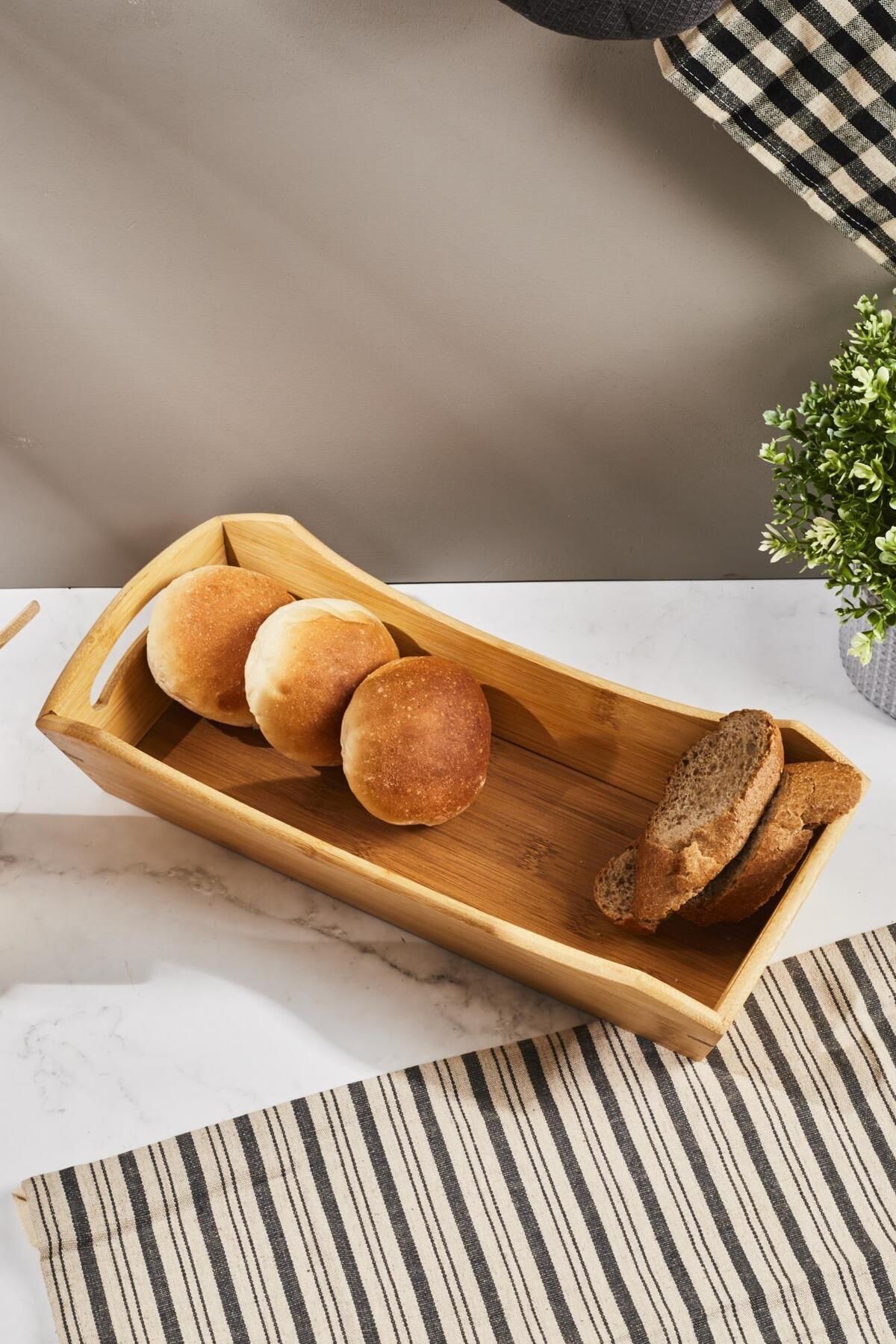 Bamboo Küçük Ekmeklik 36*16*8Cm
